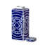 Imperial Ceramic Geometric Square Jar, Indigo, Large-14927165-14927163