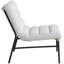 Chaise d'appoint large 24,5 po Iyari
