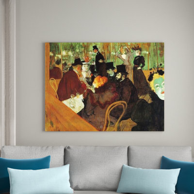 Henri De Toulouse-Lautrec - Wrapped Canvas Painting