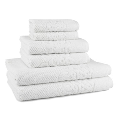 Travers 6 Piece Turkish Cotton Towel Set