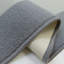 Tapis gris uni avec envers antidérapant-1075609977