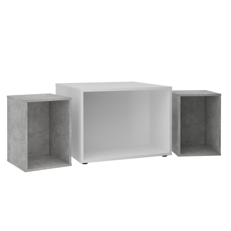Kuzirian Four Leg Coffee Table with Storage