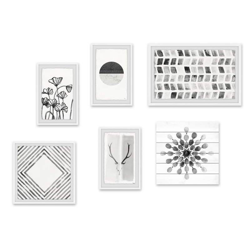 « multi contours » hexaptych