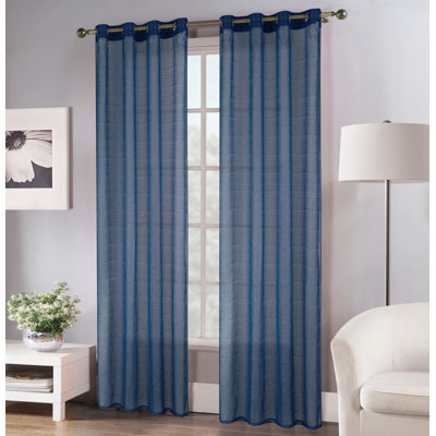 Hayle Semi Sheer Curtain Single Panel