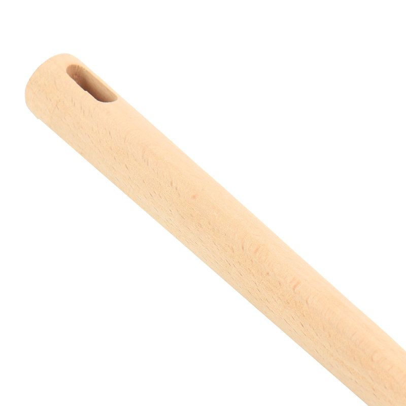 Beech Wood Spatula with Gray Silicone Head, 13.5in
