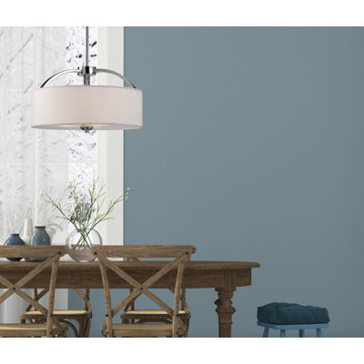 Kearse 3 - Light Dimmable Drum Chandelier