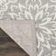 Tapis floral ivoire / gris Yurig-1554062424