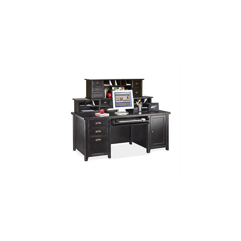 Bureau d’ordinateur avec huche Peryman