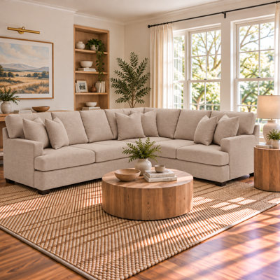 Emilio 125" L-Shaped Corner Sectional