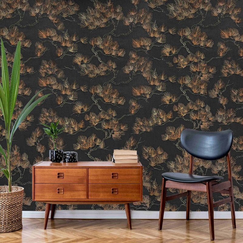 Papier peint floral