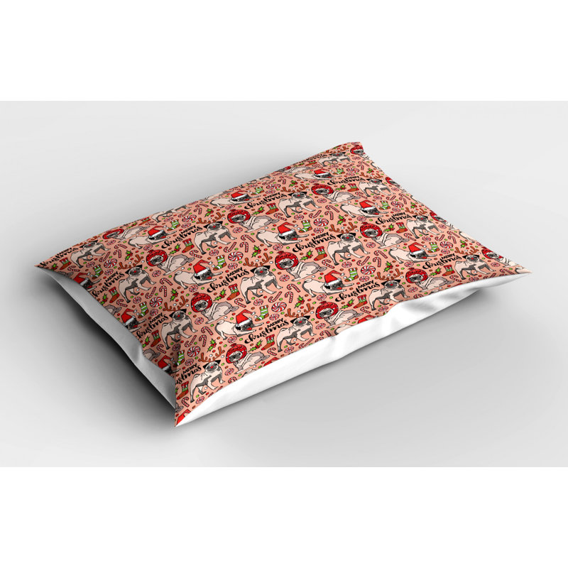 Candy Polyester Sham Set, Twin