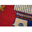 Tapis traditionnel tribal en laine fait à la main 5 x 8 po