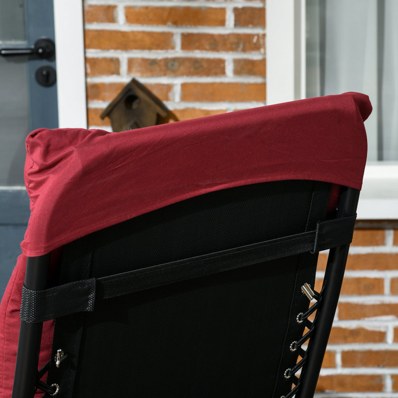 Coussin de chaise inclinable et inclinable, Rouge