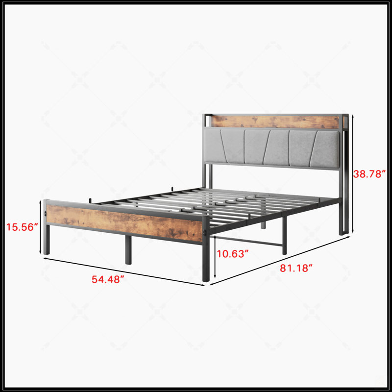 Structure de lit double