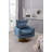 360-Degree Swivel Accent Chair with a Pillow-2074808245