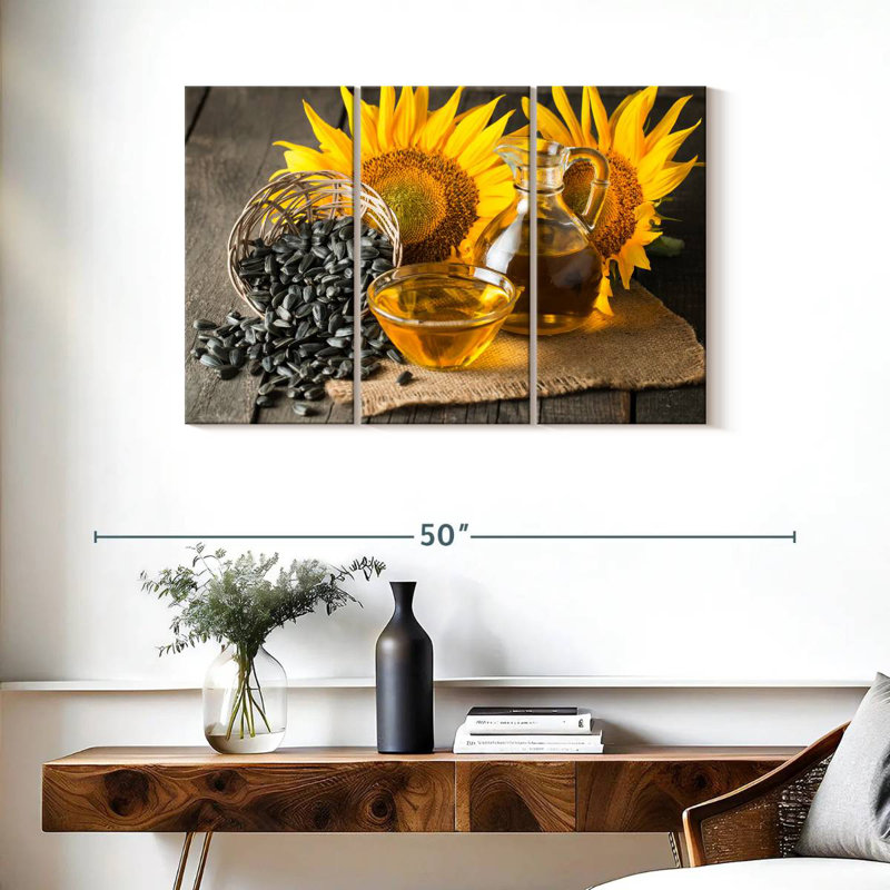 Huile de tournesol Yarlin, H 24 po x l 38 po