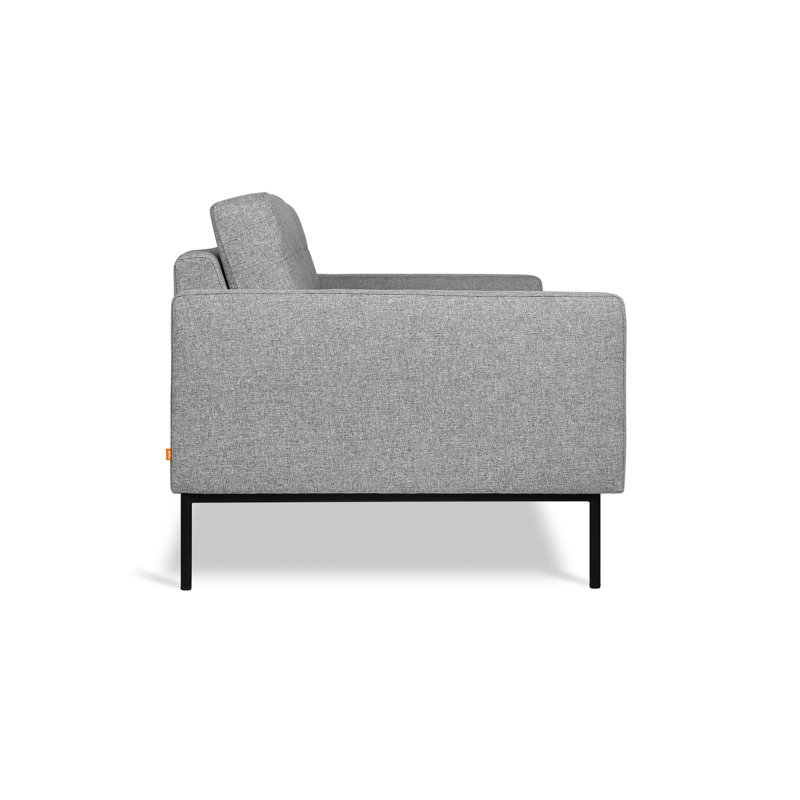 Towne Sofa, Parliament Stone Performance Twill