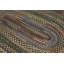 Tapis antique à large tissage plat antique