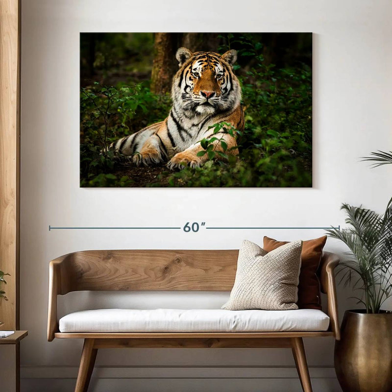 Brampt Mighty Tiger, 32" H x 48" W
