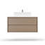 Gilded Two-Drawer Single Bath Floating Vanity-888097705-888097709