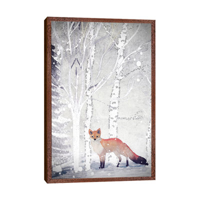 Mr. Winterfox II by Monika Strigel - Print on Canvas