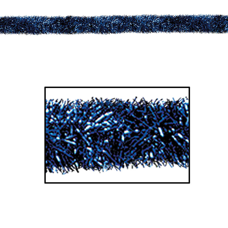 Guirlande Christmas Gleam 'N Tinsel, Bleu foncé