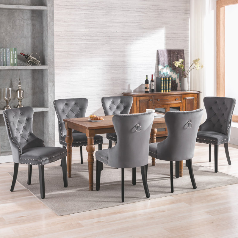 Delman Solid Wood Dining Chair