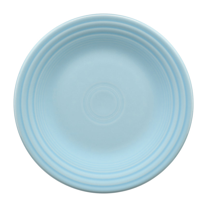 Fiesta Dinnerware Classic Rim 9 Inch Luncheon Plate, Sky