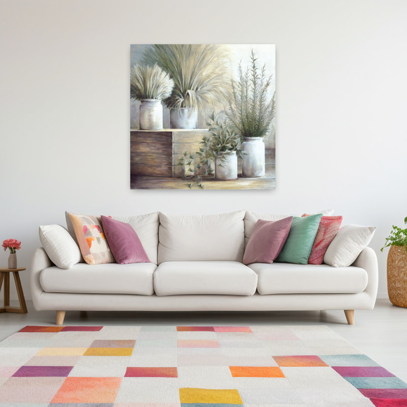 Jolies plantes exposées, H 48 po x l 48 po