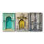 Porte baltique - ensemble de 3 impressions sur toile tendue-168689346