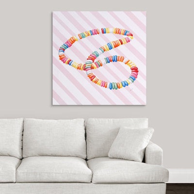 « bonbon shop iv », peinture sur toile