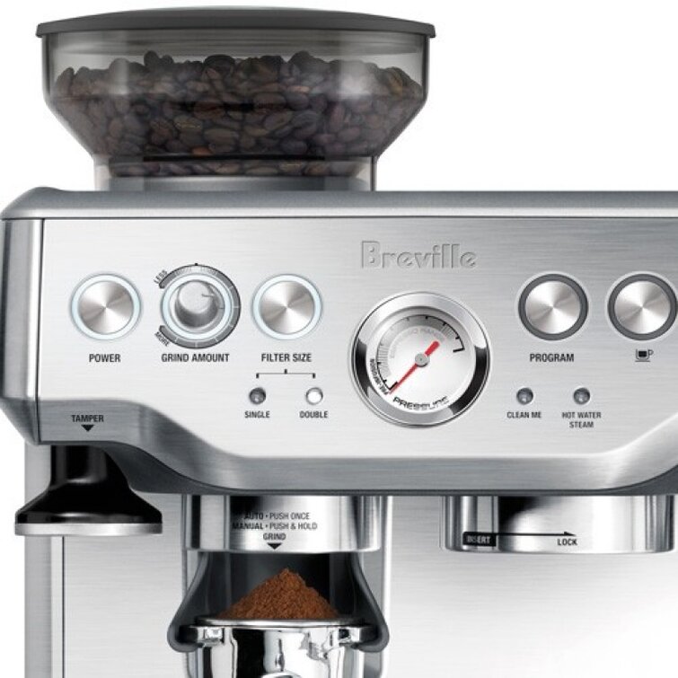 Maquina de Cafe Breville con Molino  The Barista Express Espresso Machine  BES870 