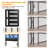 Storage Upholstered PU Headboard With LED Lights & Charging Station-20747464-20747471