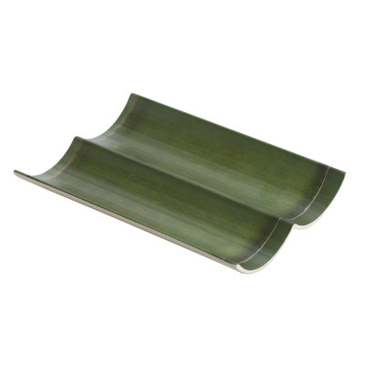 Bamboo Style Divided Melamine Platter