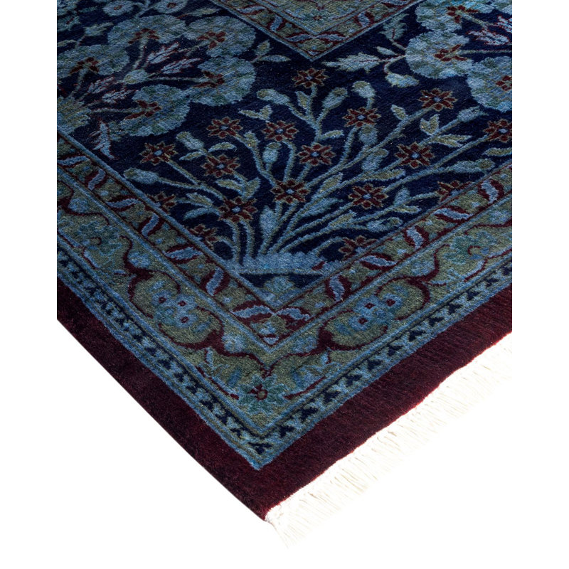 Fine Vibrance One-of-a-Kind 9' 2" X 12' 4" Hand Knotted Area Rug