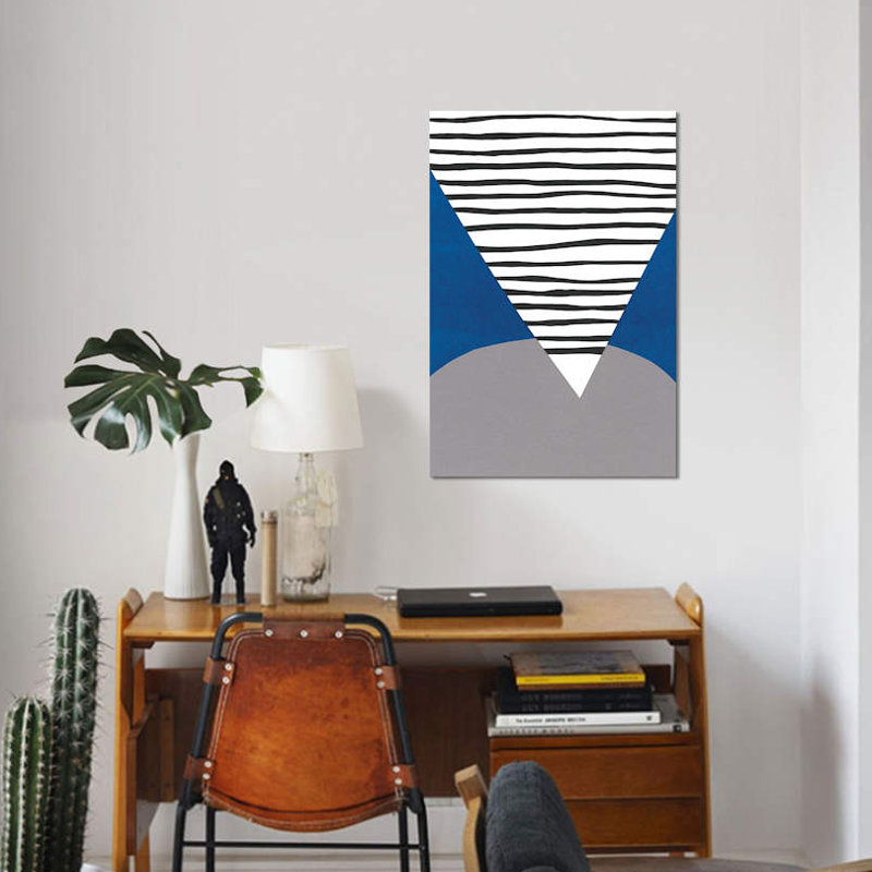 «Memphis, H 26 po x l 18 po x P 1,5 po, Toile tendue