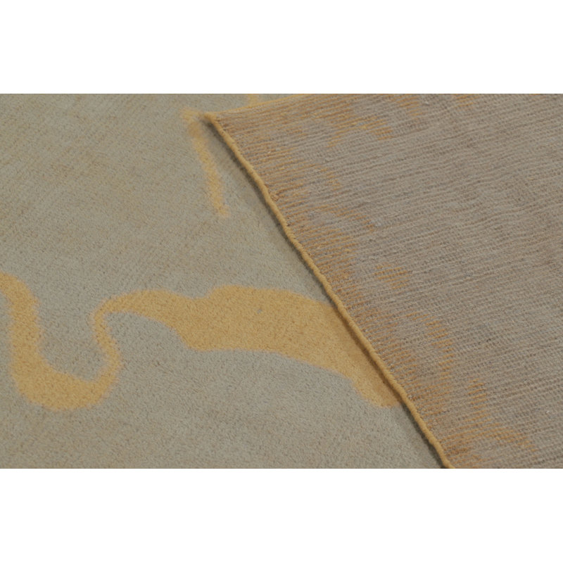Textural One-of-a-Kind 12'0X14'0 Hand Knotted Area Rug