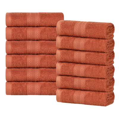 450 GSM Simba Eco-Friendly Sustainable Solid Cotton Face Towel / Washcloth Set