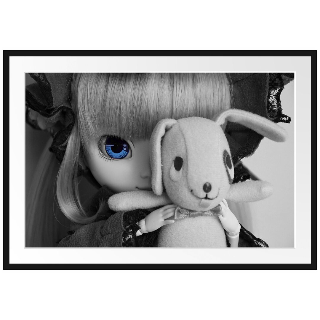 Rotkäppchen Pullip Doll Gerahmte Grafik Kunstdruck Poster