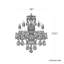 Sterling 5 - Light Glass Chandelier-41107618-57534297