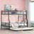 Convertible Metal Bunk Bed With Trundle-238550207