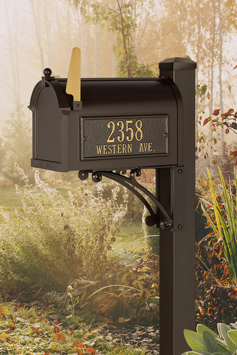 Superior Post Mounted Mailbox