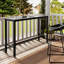 Arboleya Rectangular Metal Outdoor Bar Table with Levelling Knob-1426987080-1426987082