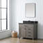 Ensemble de meuble-lavabo simple 36 po Ajiya-925042706-925042704
