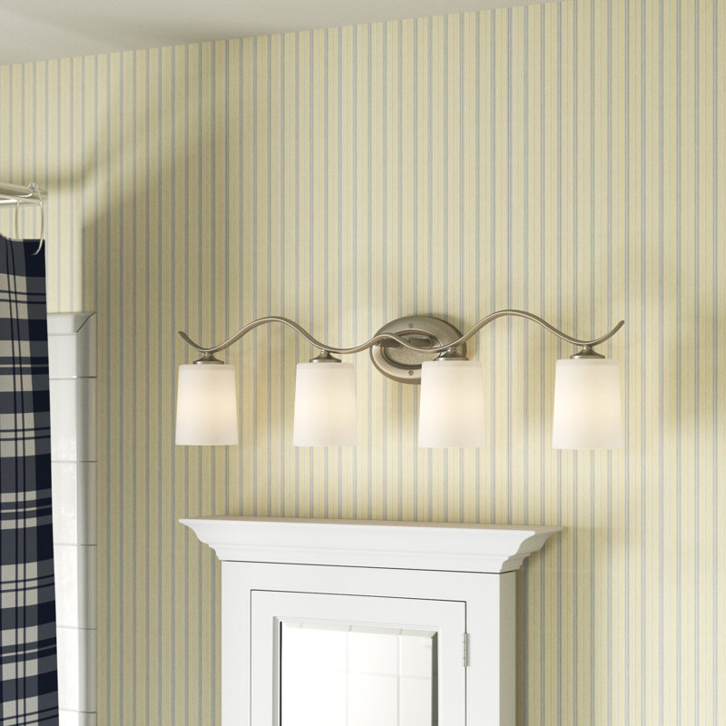 Inspire 4 - Light Dimmable Vanity Light, Brushed Nickel
