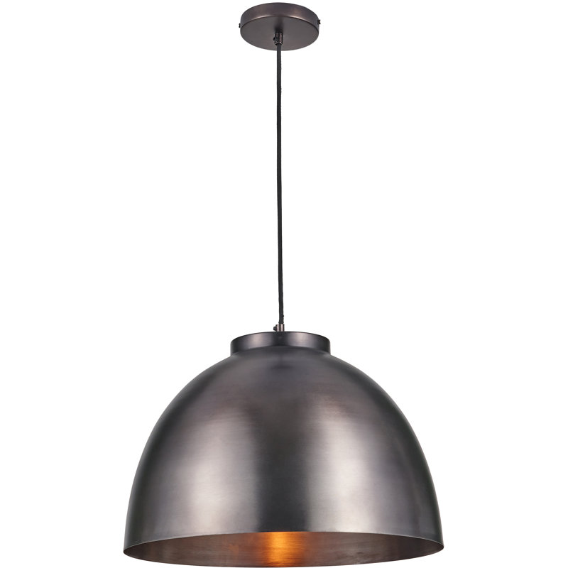 1 - Light Dome Pendant, Bronze