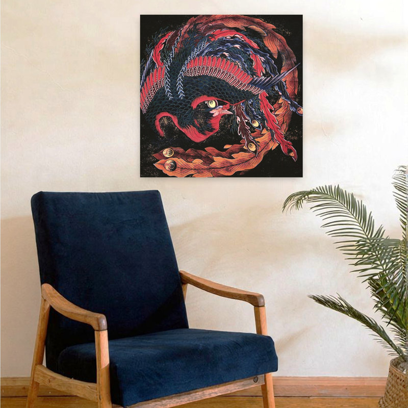 Reproduction d'art mural Phoenix, H 24 po x l 24 po