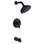 Robinet de baignoire et de douche avec valve brute-56397184