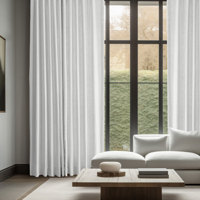 Briella Room Darkening Linen Curtain Panel