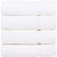 Ensemble de 4 serviettes de bain 100% coton-24093372